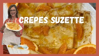 Crepes Suzette a Classic French Dessert [upl. by Hayashi550]