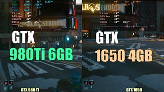 GTX 1650 vs GTX 980 Ti [upl. by Mosenthal]