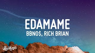 bbno  edamame Lyrics ft Rich Brian [upl. by Eilatam]