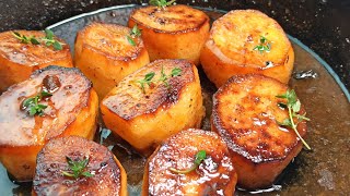 THE BEST fondant potatoes recipe STEP BY STEP [upl. by Holcomb]