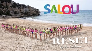 Beach Fashion by RESET Eva Valbuena  🇪🇸 Miss RNB España 2024 en SALOU [upl. by Aihseym491]