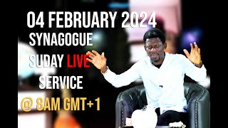 SYNAGOGUE CITY SUDAY LIVE SERVICE 4 FEBRUARY 2024 [upl. by Seagraves]