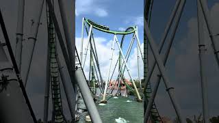 The Incredible Hulk Coaster Universal Islands of Adventure Orlando Florida 2024 themeparkmaddy [upl. by Weiss53]