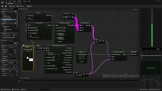 UE5 MetaSounds Simulating Radio Static wDynamic Noise Frequency [upl. by Essirahc]