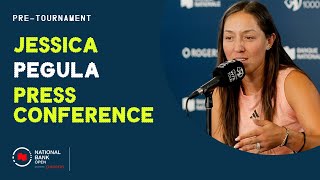 Press Conference  Jessica Pegula  Pretournament  OBN23 [upl. by Macmahon]