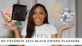 MY TOP 5 FAVORITE BLACK OWNED PLANNER COMPANIES LIA LAVON [upl. by Cristin]