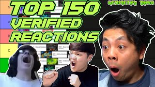 TOP 150 Verified REACTIONS  GEOMETRY DASH Extended list [upl. by Elsey533]