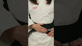 How to Tie Karate Belt Obi [upl. by Stalker]