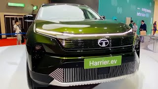 Tata Harrier Ev Launch In india details WALKAROUND review [upl. by Diamond]