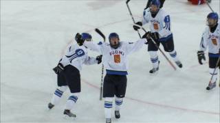 Finland come from behind to edge the win over Russia  Innsbruck 2012 Mens Ice Hockey [upl. by Yelyr]