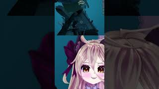 Warper jumpscare subnautica  purrrplefreak vtuber on Twitch [upl. by Greer]