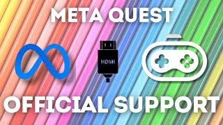 Meta Quest HDMI Link Official App for HDMI Outputs – Full Setup amp Review [upl. by Aurelea]