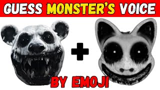 Guess The MONSTER By EMOJI amp VOICE  Zoonomaly  Poppy Playtime Chapter 4  Dogday ZOOKEEPER [upl. by Enelehs943]