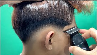 Low fade tutorial 🔥Gunting ✌️jari paling MUDAH 💈 [upl. by Anama]