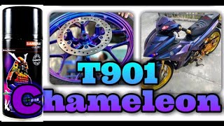 How to paint T901 Chameleon 3d paint [upl. by Carlisle]