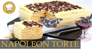 NAPOLEON TORTE  köstliches russisches Dessert  GEWINNSPIEL [upl. by Legnaesoj]