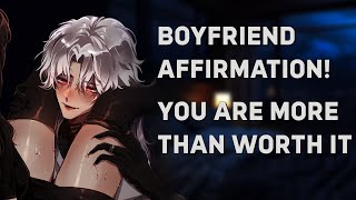 ✧ Your Vampire Boyfriend gives you Affirmation on a sleepless night ✧ Boyfriend ASMR ✧  🍷🤍 [upl. by Houlberg391]