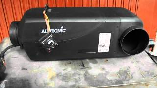 EBERSPACHER AIRTRONIC D4 12V 4KW TEST [upl. by Nylekoorb]