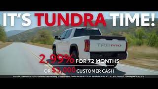 Its Tundra Time  October 2024 Toyota Tundra Incentive [upl. by Tibbetts]