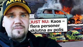 Vi åkte in till kravallerna i Norrköping Det media INTE visar [upl. by Averil]