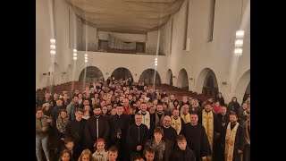 Anton Pann Choir rehearsal in Biserica Ortodoxa MönchengladbachViersen Porta Art Nova Nobilis [upl. by Leinto]