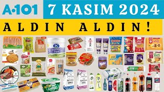 A101 7 KASIM 2024  GIDA ÜRÜNLERİ  RESMİ KATALOG [upl. by Daryn]