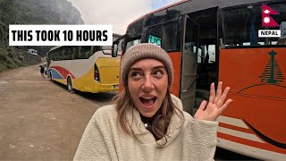 12 Luxury Bus from Kathmandu to Pokhara Nepal [upl. by Anir]