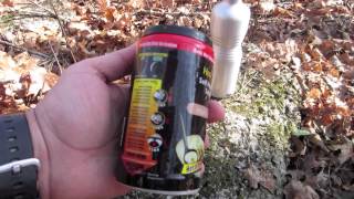 Hot Can Self Heating Soup Demo and Review [upl. by Yerga]