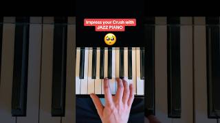 IMPRESS YOUR CRUSH Jazz Piano Tutorial 🥺💚 piano pianomadeeasy easypiano pianolesson [upl. by Ellebanna663]