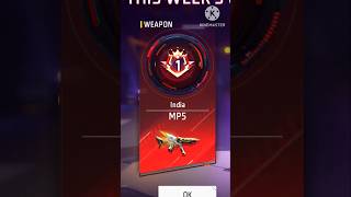 INDIA TOP1 MP5 TITLE  INDIA TOP 1 MP5 PLAYER GAMEPLAY  ACE KILL WITH MP5 GUN  csrankpush [upl. by Haelahk]