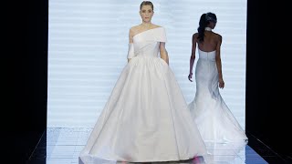 Jesus Peiro Bridal Spring 2024  Barcelona Bridal Fashion Week [upl. by Jaworski]