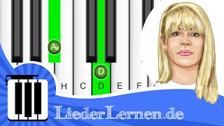 Luxuslärm  Atemlos  Klavier lernen  Musiknoten  Akkorde [upl. by Det]