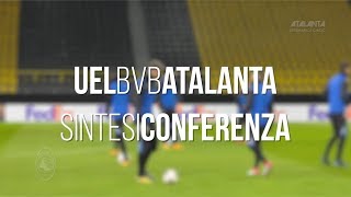 UEL BVBAtalanta la sintesi della conferenza di Gasperini e Freuler [upl. by Niasuh522]