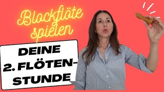 Deine 2 Unterrichtsstunde auf der Blockflöte verasblockflötenkanal [upl. by Notxarb388]