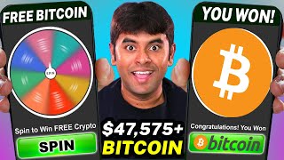 Get Free BITCOIN Automatically 47500 Earn 1 BTC In 1 Day [upl. by Hayman]