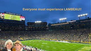 FIRST TIME EVER AT LAMBEAU FIELDvlog 7 [upl. by Monie166]