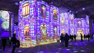 Les carrières de lumières aux Baux de Provence le 1er octobre 2020 Gaudi [upl. by Frasquito]