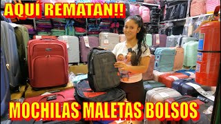 AQUÍ REMATAN Mochilas Bolsos Maletas llévate todo desde la UNIDAD a buen precio y BARATO [upl. by Cherlyn]