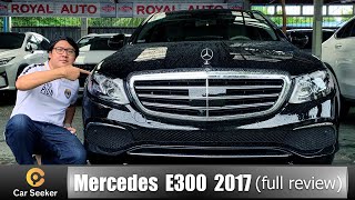 Mercedes  benz E300 2017 Full Review [upl. by Ammon826]