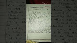 important essay writing English class 12 important essay english [upl. by Rikki]