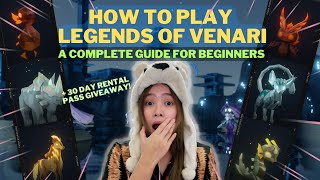 How to Play LEGENDS OF VENARI Beta Season Complete Guide for Beginners [upl. by Fenny]