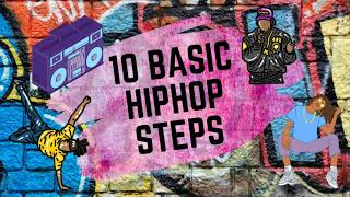 10 Basic Steps in Hiphop Dance [upl. by Fulmis]