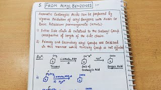 5 Preparation of Benzoic acid from Alkyl Benzene Class12 Chapter12 Organic chemistry neet cbse [upl. by Eibrik]