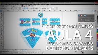 Como criar personalizados profissionalmente 4  Pesquisando salvando e editando imagens [upl. by Alyehs]