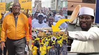 OH 💔 Alan Cash Clash Nana Kwame Bediako and The New Force with Afafranto Mega Walk in Accra [upl. by Mallorie865]