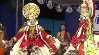 Dakshayagam Kathakali Part 10 Climax [upl. by Ayotal123]