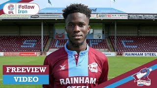 ⚽ Welcome to Glanford Park Ike Ugbo [upl. by Sale]