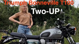 Triumph Bonneville T100 2UP  Too Old To Be Cool [upl. by Demahum946]