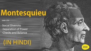 Political thoughts of Montesquieuहिंदी Separation of power Checks and balances [upl. by Miguel]