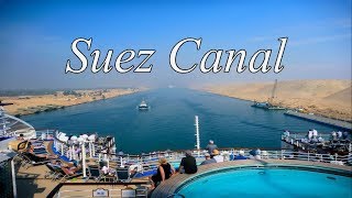 Suez Canal Transit  Sapphire Princess [upl. by Elynad994]